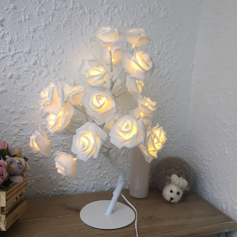 🌹 Rose Flower Lamp