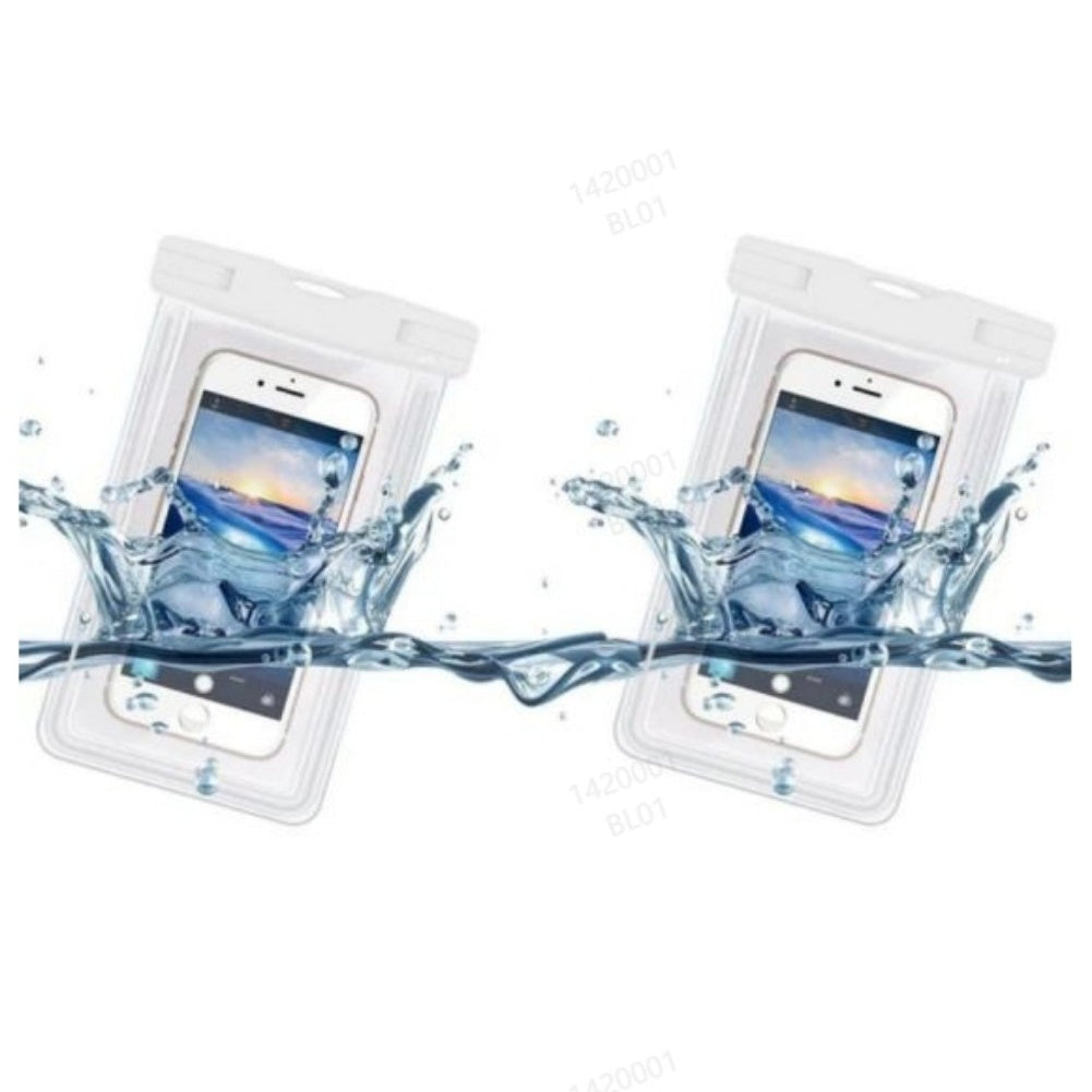 🌊 2-Pack Waterproof Phone Pouches – IPX8 Dry Bags