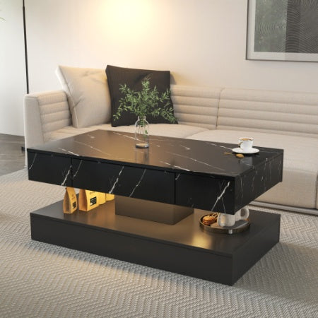 🪑 Modern LED Coffee Table