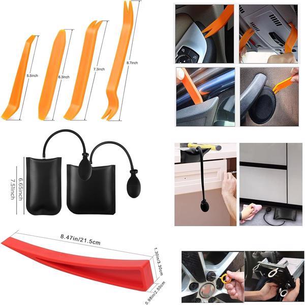 🛠️ 66" Long Reach Garage Door & Automotive Tool Kit – Heavy-Duty Multi-Use Puller Set