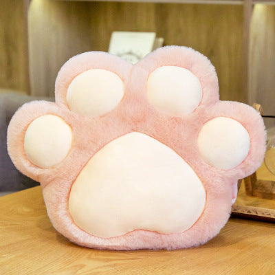 🐾 Semi-Surrounded Paw-Shaped Cushion