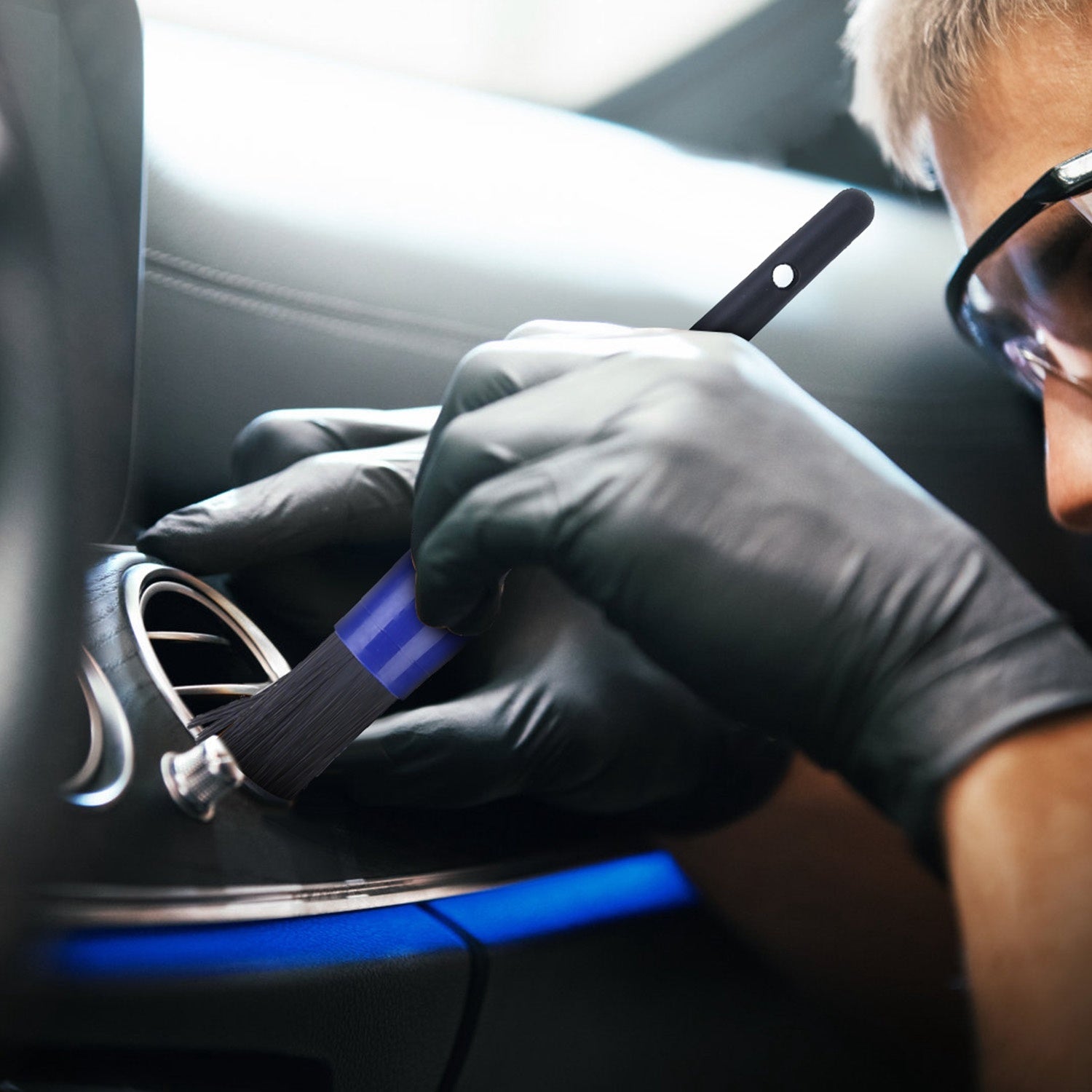 26Pcs Complete Car Detailing Brush Kit