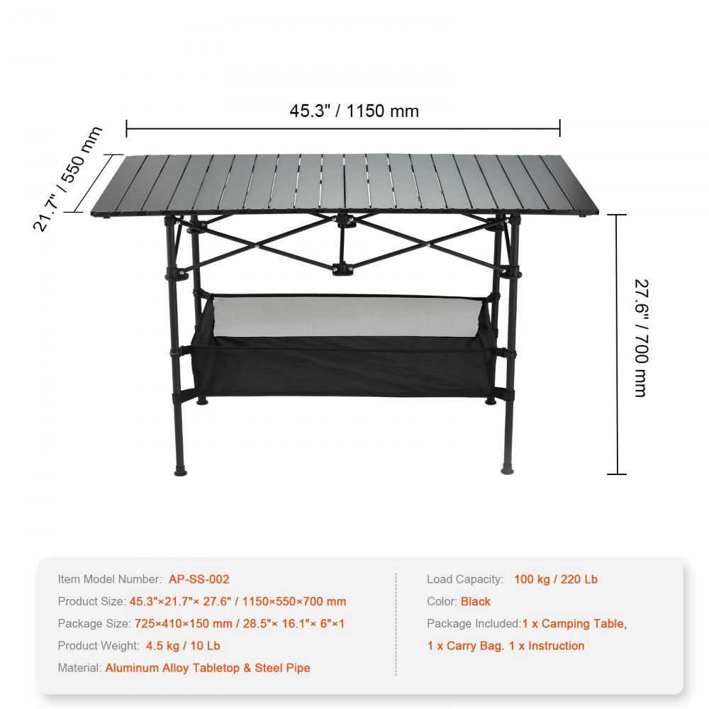 🏕️ Portable Outdoor Folding Picnic Table with Carry Bag
