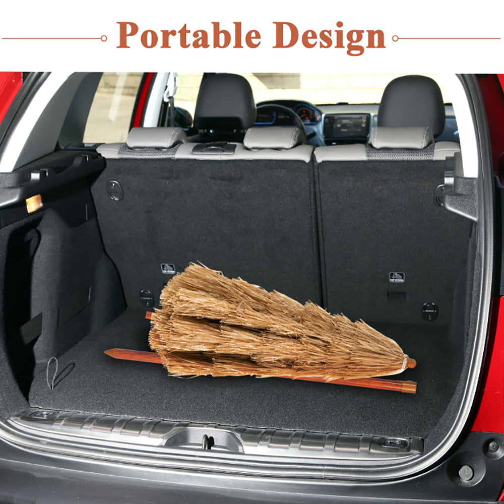 🏖️ 6.5ft Khaki Tiki-Style Beach Umbrella with Tilt Function