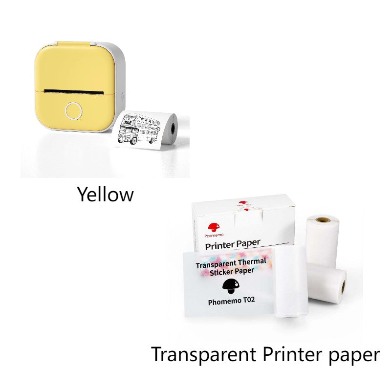 Phomemo T02 Mini Pocket Printer – Inkless Bluetooth Thermal Printer