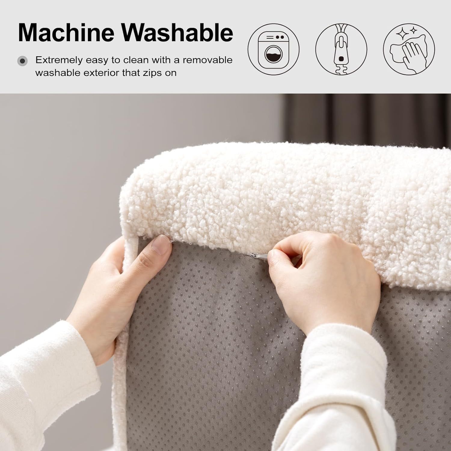 🐾 Cozy Washable Small Dog Bed
