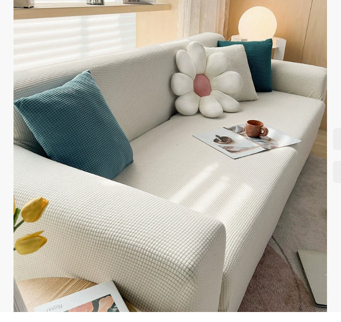 🛋️ Cozy Fleece Slipcovers – Stretch Fit for 1 to 4 Seater Sofas