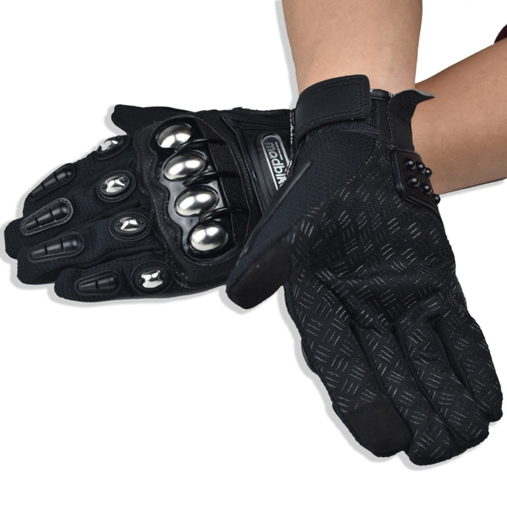 🧤 Tactical Protective Gloves – Multipurpose Alloy Reinforced Knuckle Guards