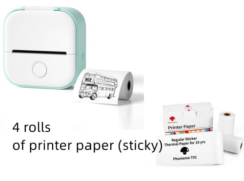 Phomemo T02 Mini Pocket Printer – Inkless Bluetooth Thermal Printer