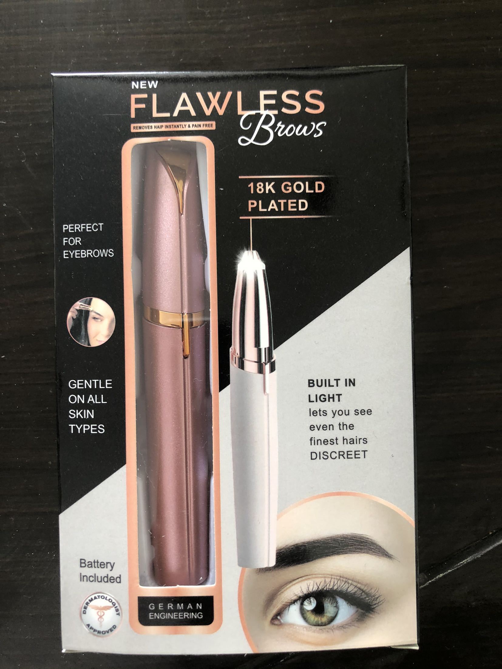 Mini Electric Eyebrow Trimmer – Precise, and Portable