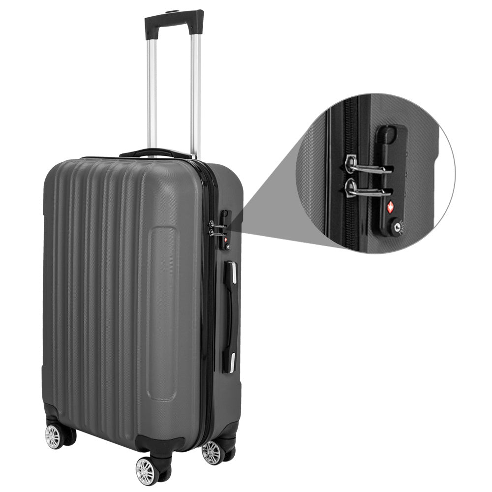 🧳 Vertical 3-in-1 Swivel Wheel Trolley Case Set