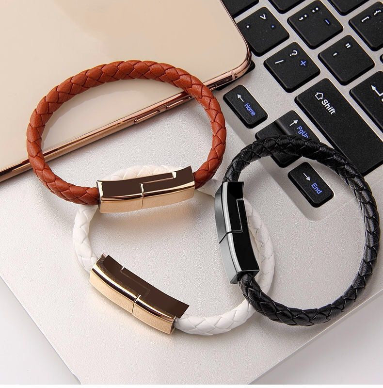 New Bracelet USB Charging Cable - Stylish & Functional On-the-Go Power