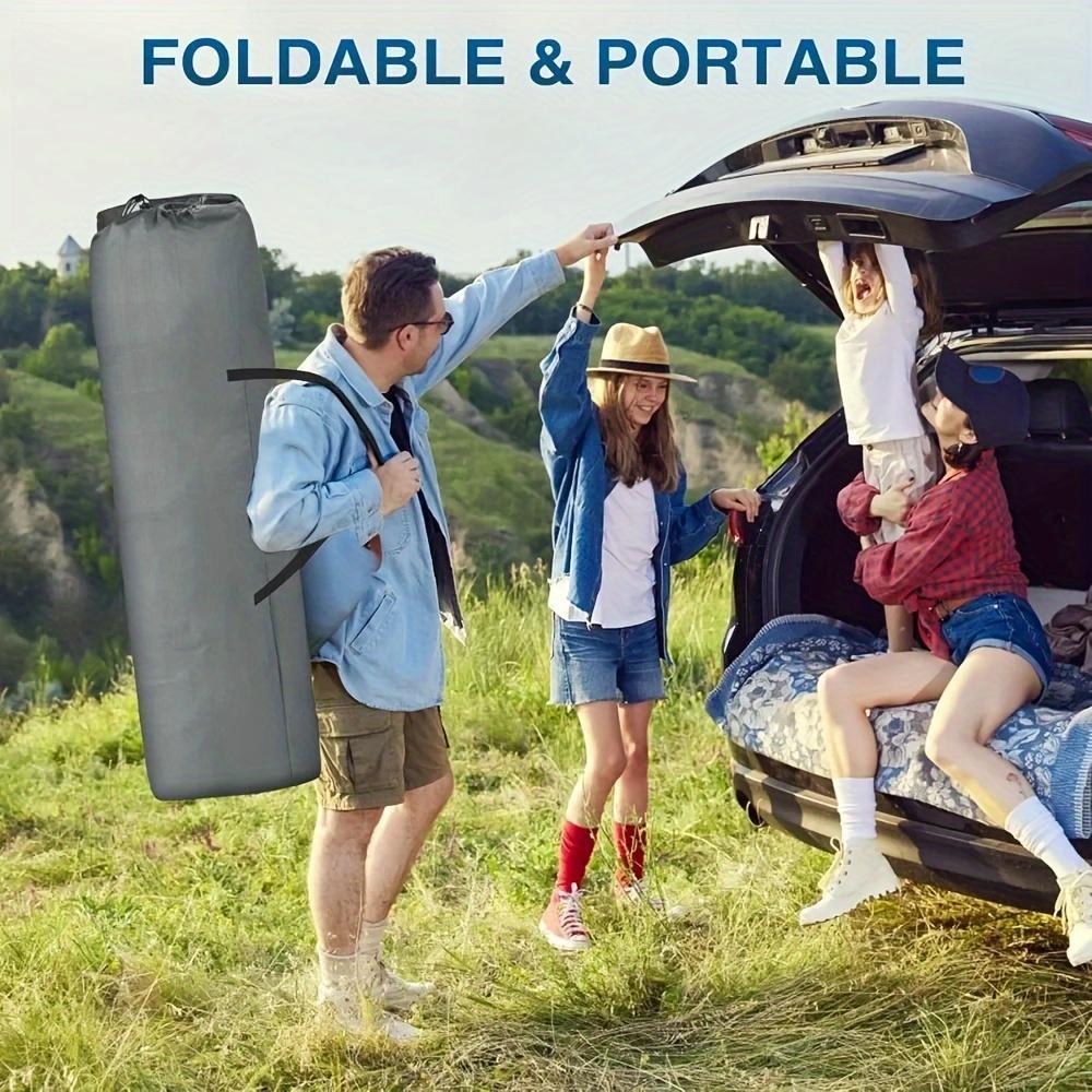 🛏️ Premium Black Heavy Duty Foldable Camp Cot with Storage Bag