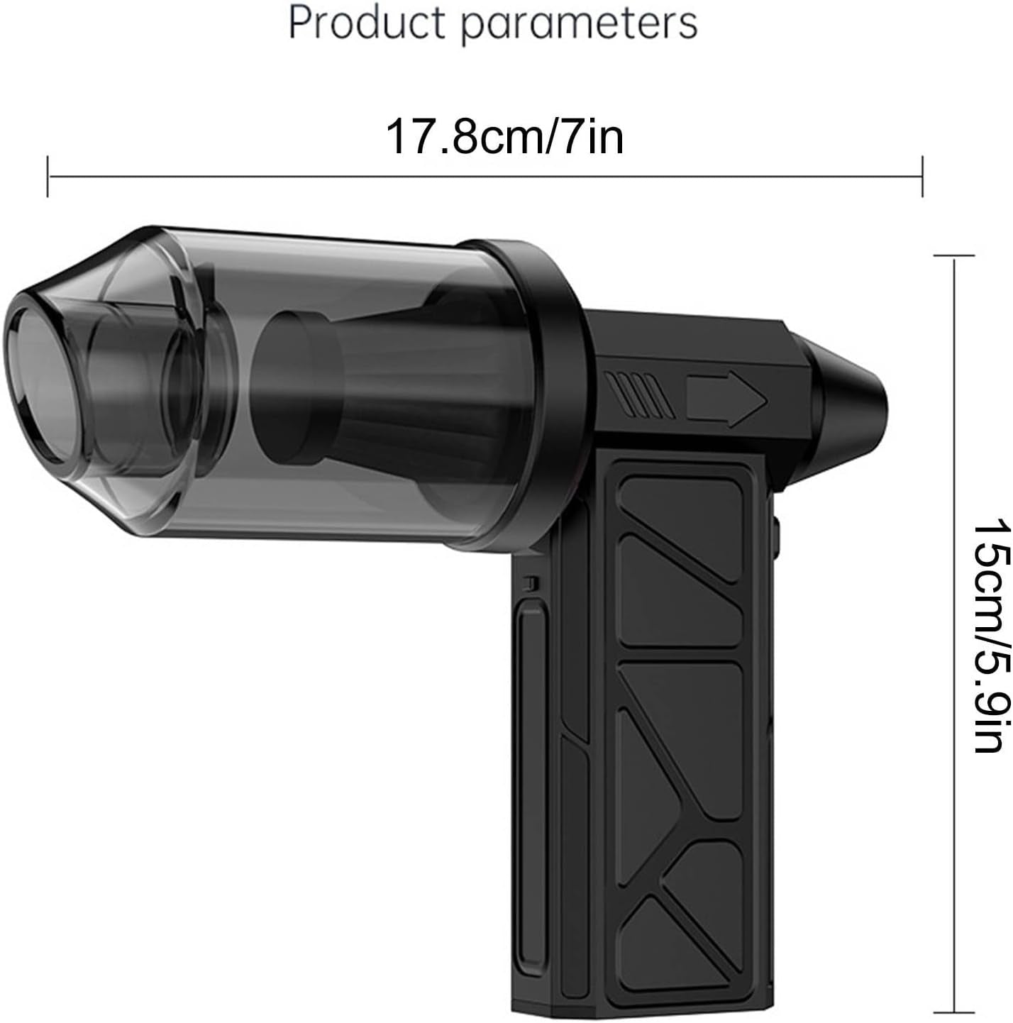 💨 2-in-1 Electric Compressed Air Duster - High Capacity