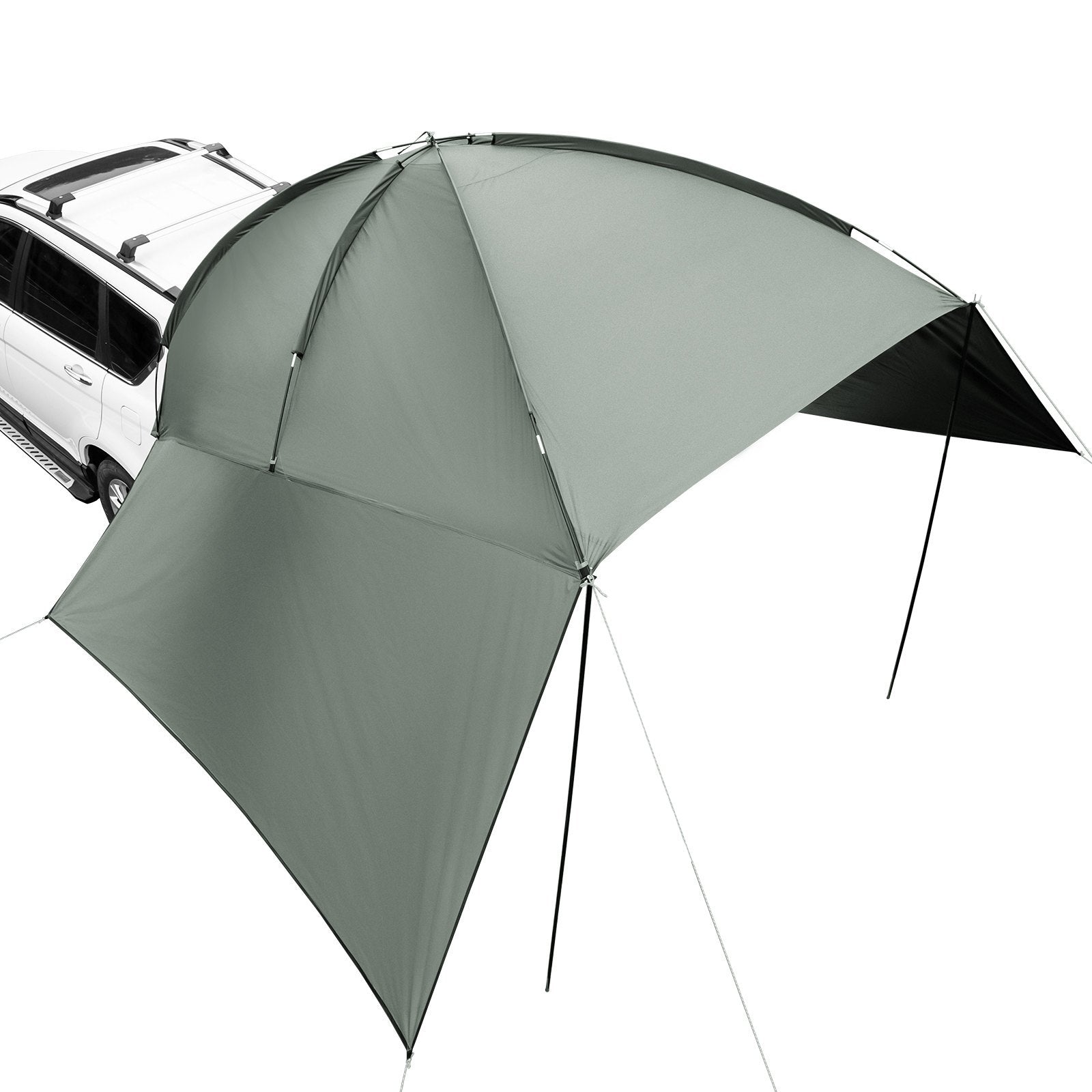 🌄 Vehicle Awning – Large Shade Coverage with Extended Side