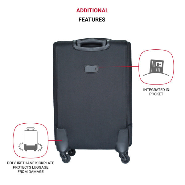 🧳  Oxford Cloth Softcloth Suitcase – Durable, Lightweight & Smooth