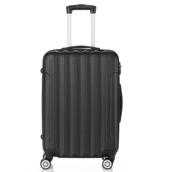 🧳 Three-In-One Black Luggage Set – Durable, Spacious & Stylish