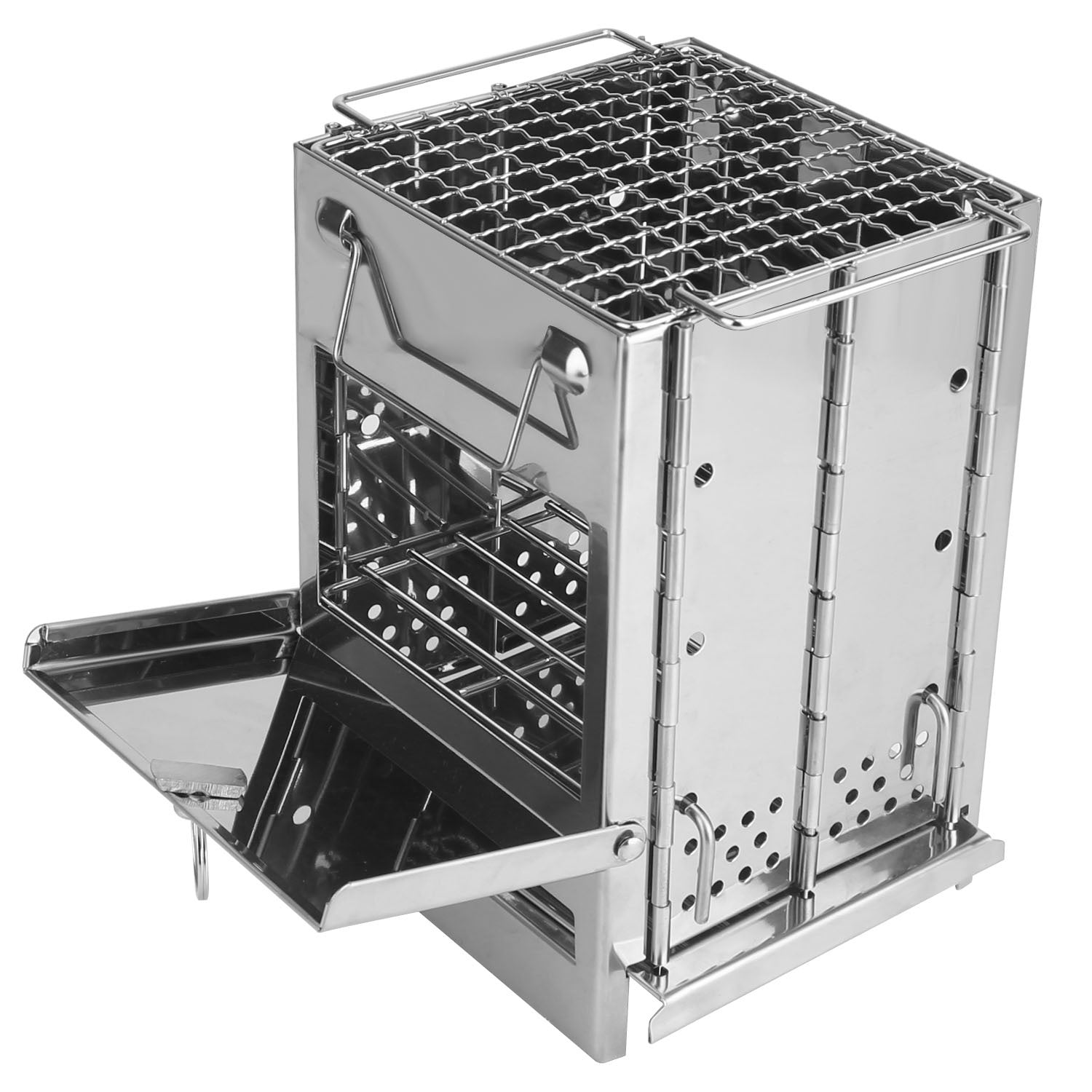 🔥 1Pc Portable Folding Backpacking Stove