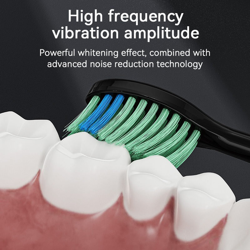 Portable Electric Toothbrush – Compact, Travel-Friendly Design with Long-Lasting Battery