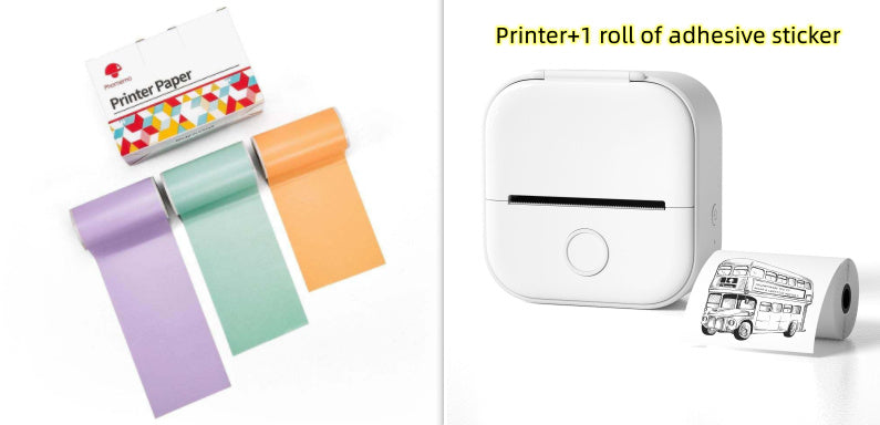 Phomemo T02 Mini Pocket Printer – Inkless Bluetooth Thermal Printer