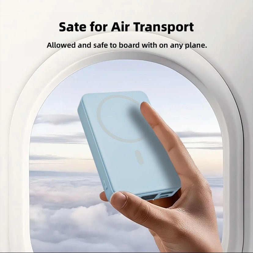 Premium Magnetic Wireless Power Bank – MagSafe Compatible