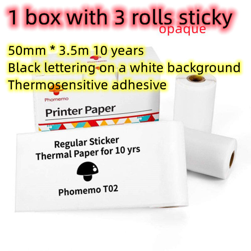 Phomemo T02 Mini Pocket Printer – Inkless Bluetooth Thermal Printer
