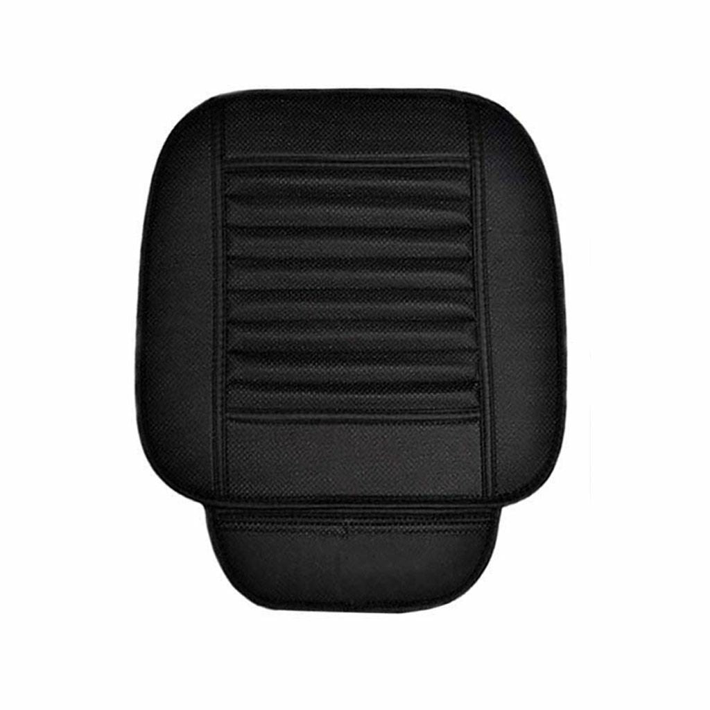 Universal PU Leather Car Seat Cover – Breathable Auto Seat Cushion Pad (Single Front Row)