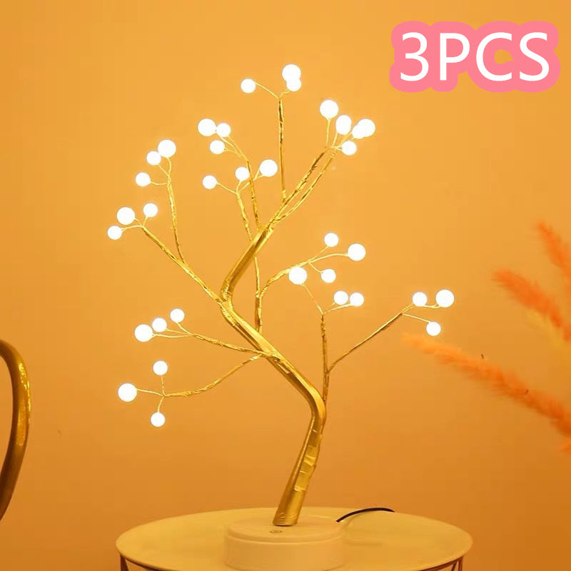 🌟 LED Copper Wire Light – Elegant Ambient Tree