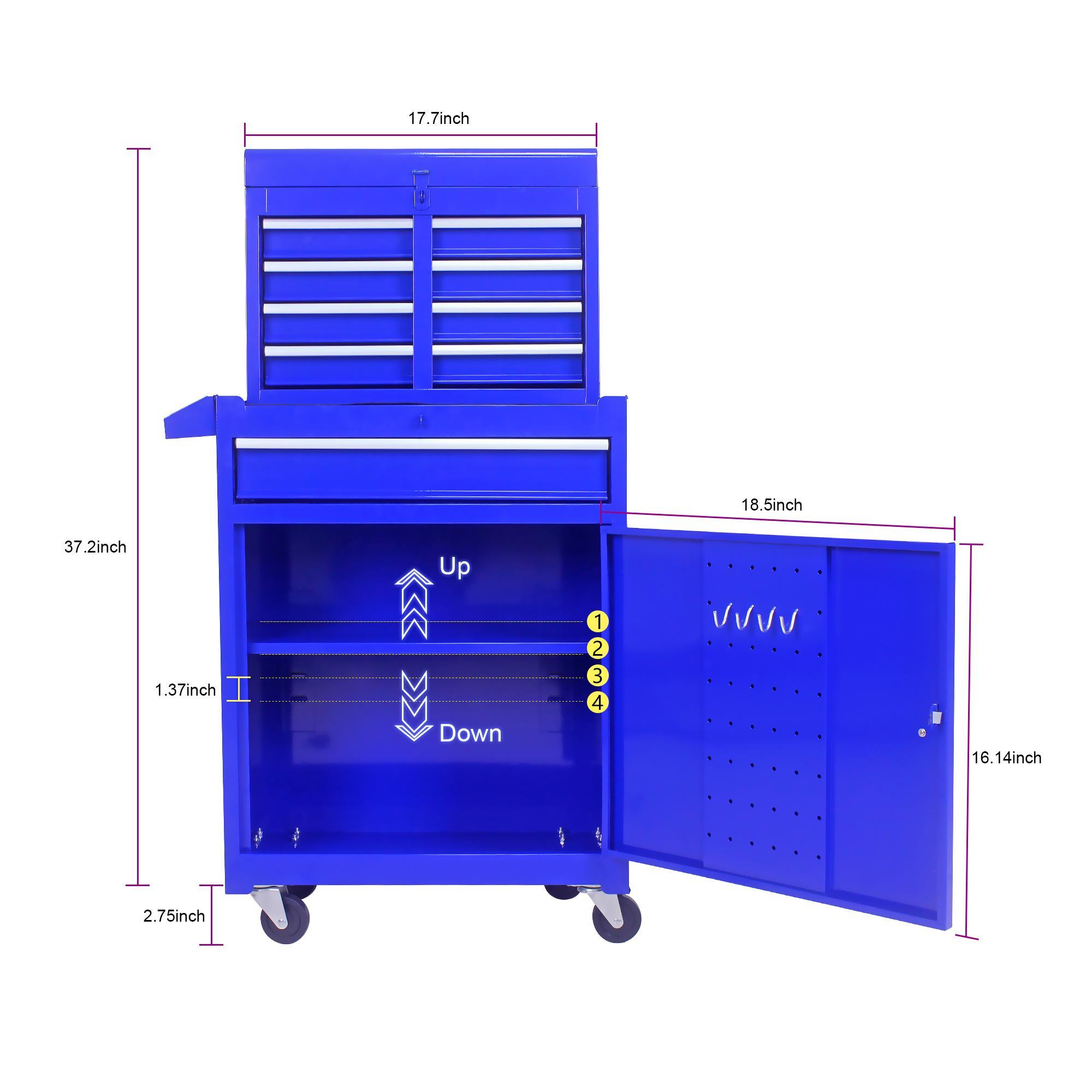 Removable 5-drawer Tool Box