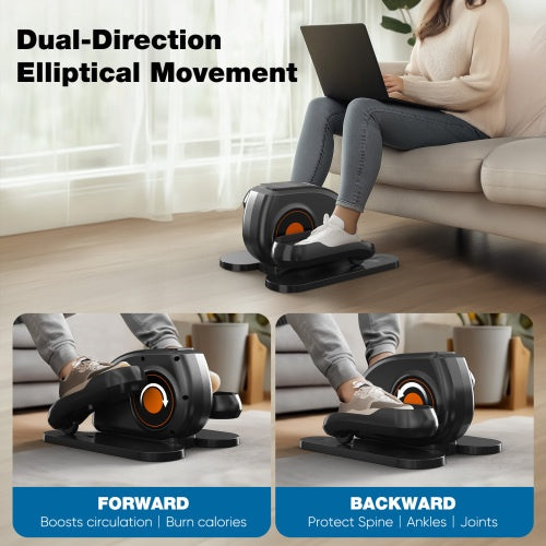 Under-Desk Elliptical Machine – Compact, Quiet