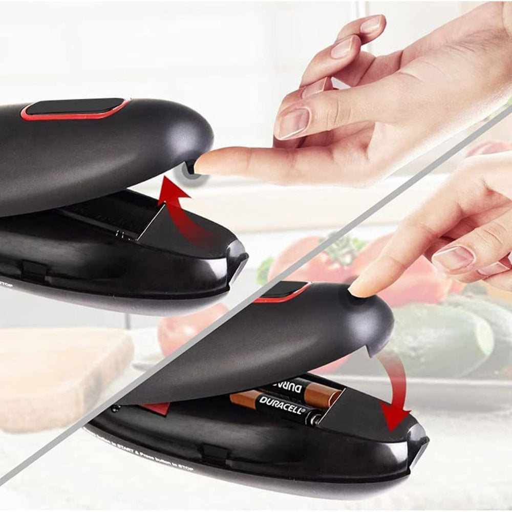 Electric Can Opener – One-Touch, Hands-Free
