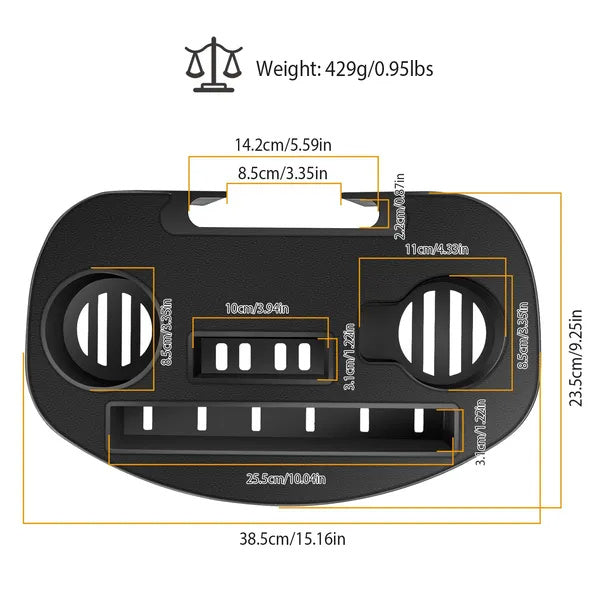 🌞 Mini Clip-On Side Table for Zero Gravity Lawn & Beach Chairs