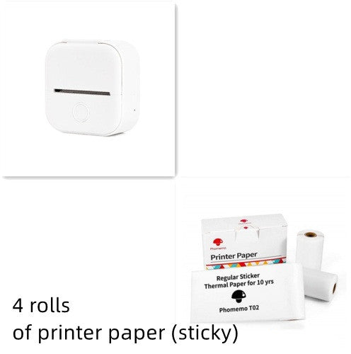 Phomemo T02 Mini Pocket Printer – Inkless Bluetooth Thermal Printer