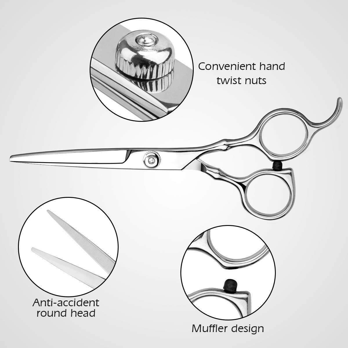 Premium Stainless Steel - Hair Cutting Scissors Set
