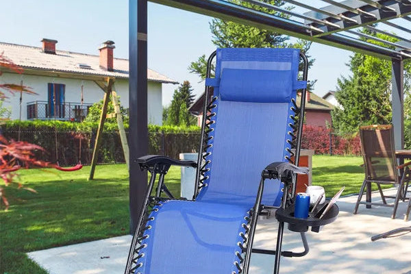 🌞 Mini Clip-On Side Table for Zero Gravity Lawn & Beach Chairs