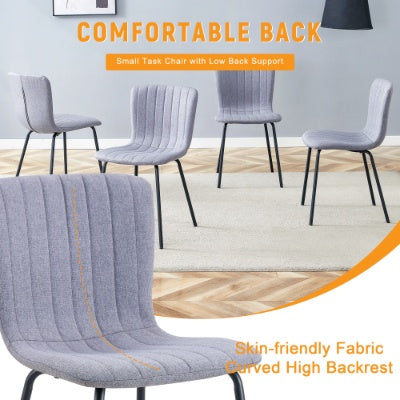 🪑 Luxury Minimalist Dining Chairs – Set of 4