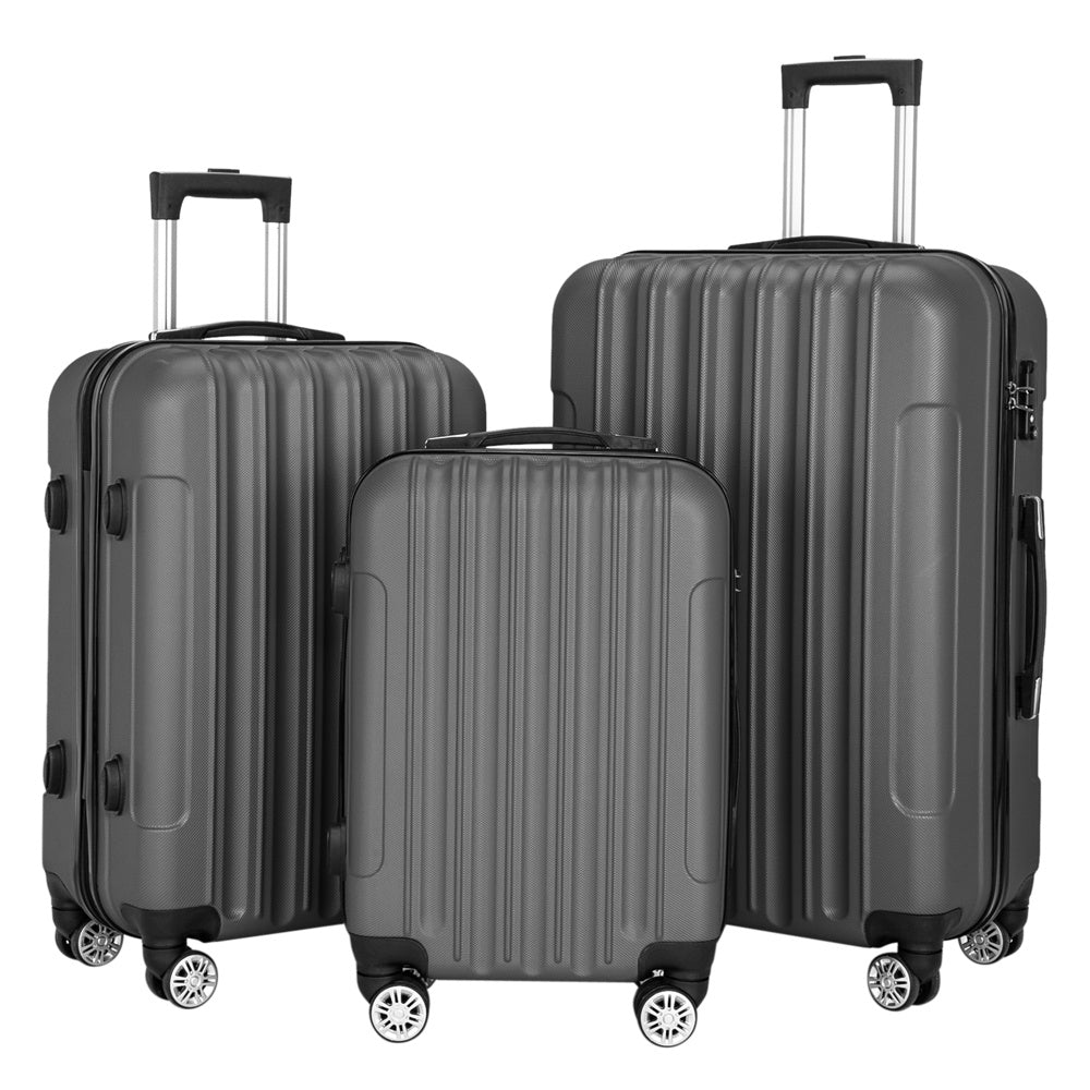 🧳 Vertical 3-in-1 Swivel Wheel Trolley Case Set