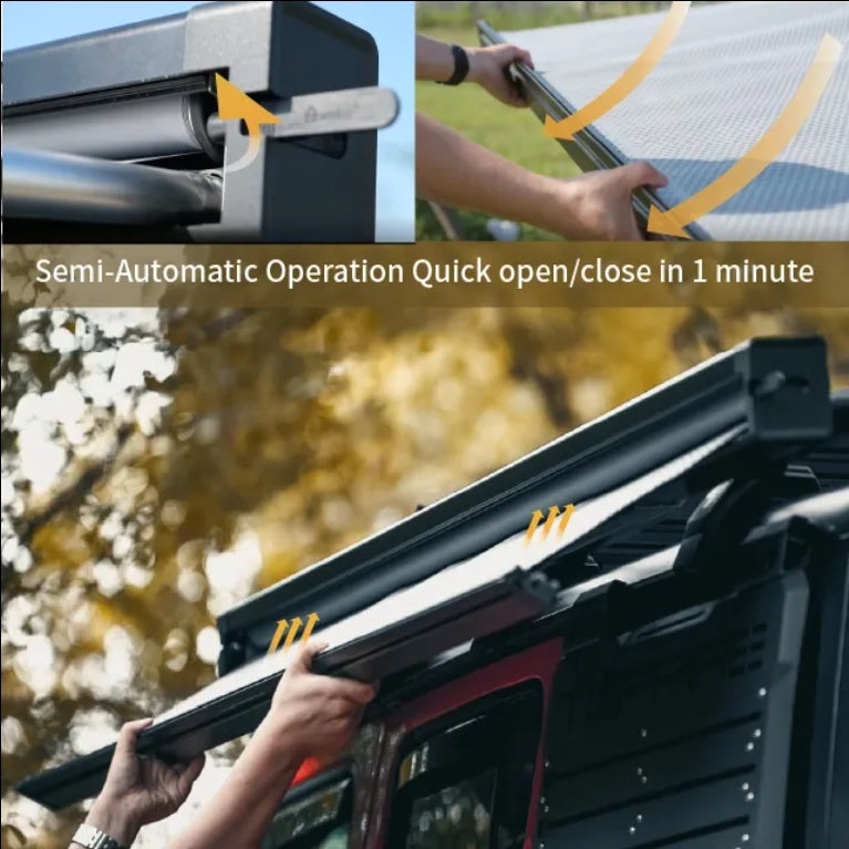 🚙 Fast Open Retractable Vehicle Side Awning