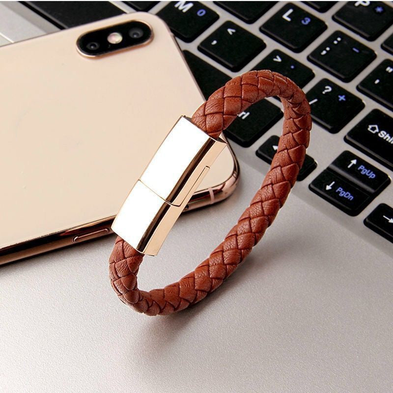 New Bracelet USB Charging Cable - Stylish & Functional On-the-Go Power