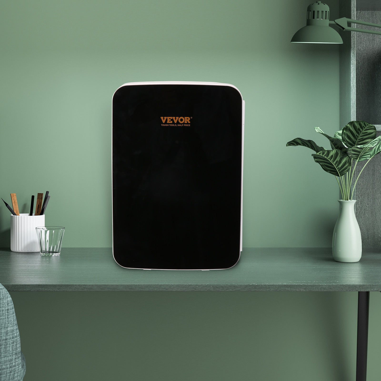 🖤 VEVOR 10L Mini Fridge – Luxury Portable Cooler & Warmer for Bedroom, Office, Car & Dorm