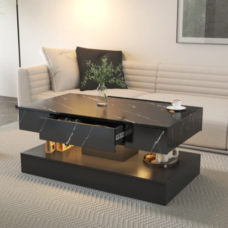 🪑 Modern LED Coffee Table