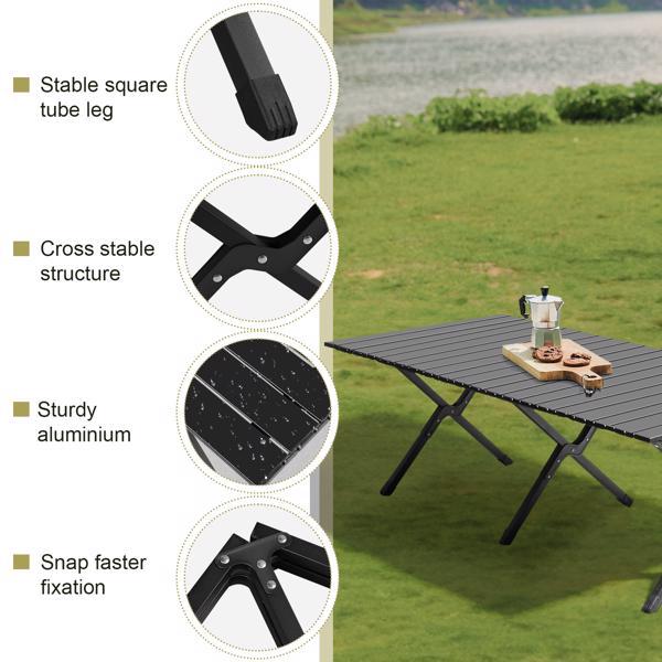 🏕️ Folding Camping Table – Ultra-Light, Heavy-Duty Outdoor Table for Camping, Hiking, Beach & Backyard BBQs