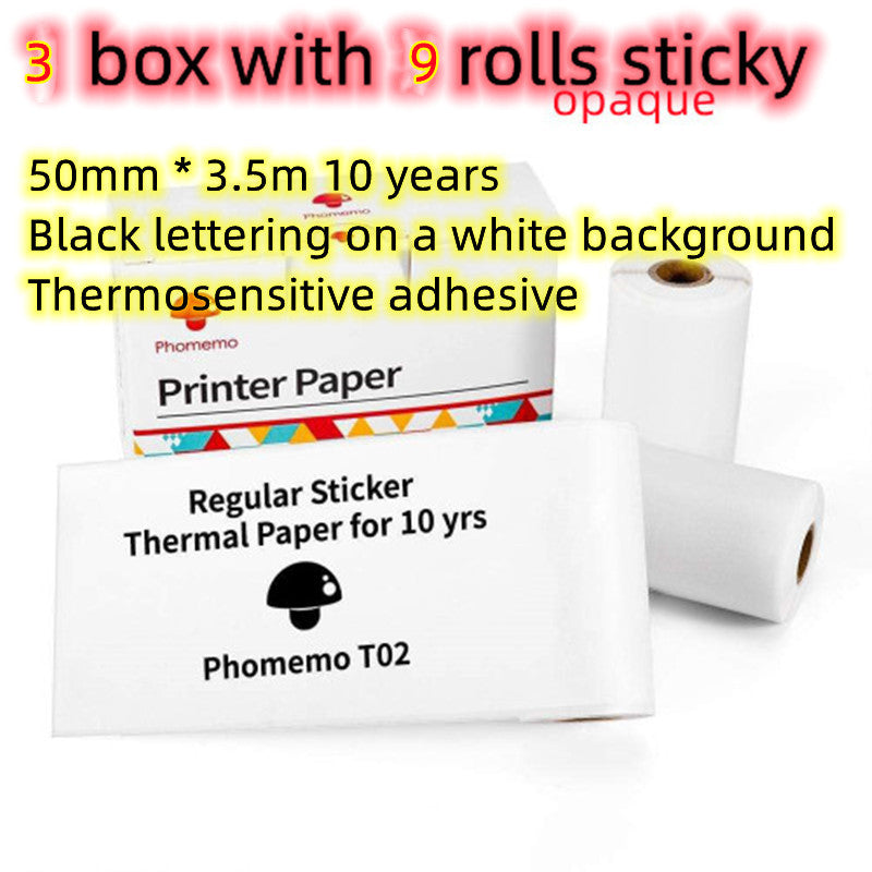 Phomemo T02 Mini Pocket Printer – Inkless Bluetooth Thermal Printer