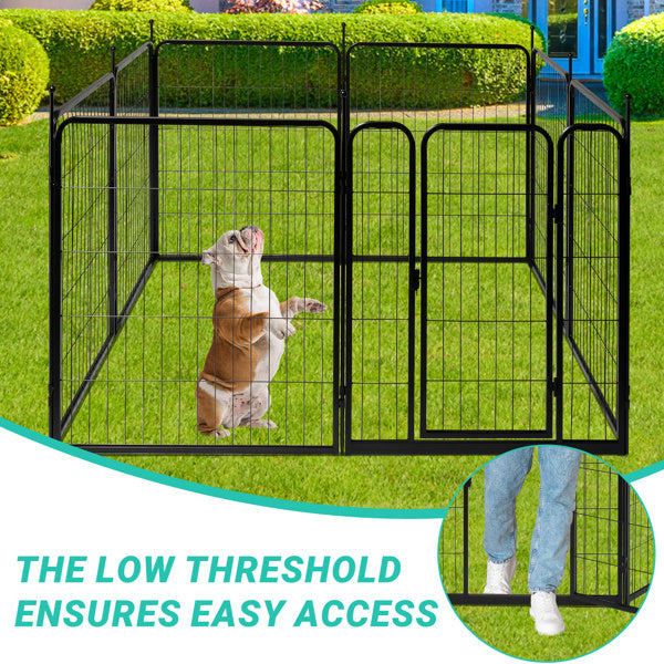 🐶 Heavy-Duty Dog Playpen – Portable