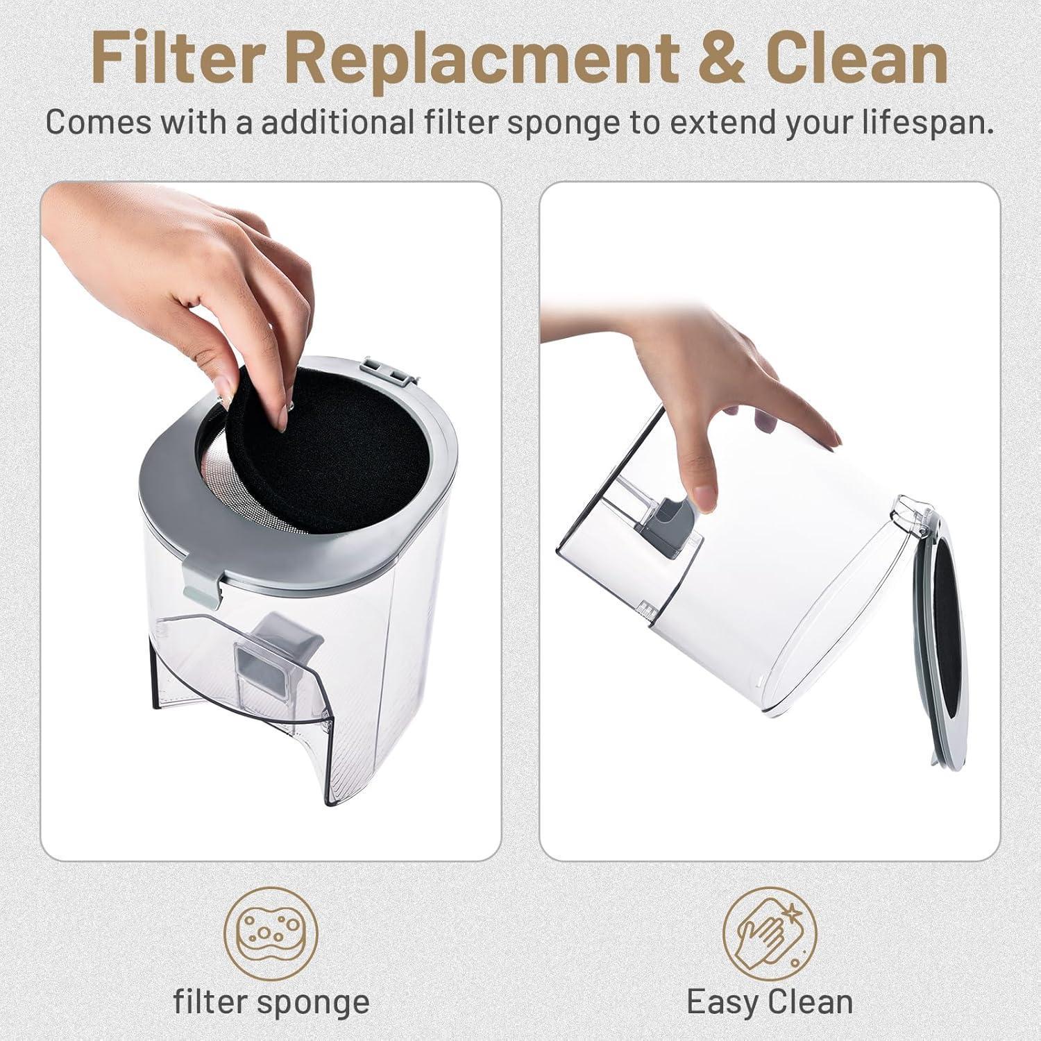 🐶 All-in-One Dog Grooming Kit with Quiet Vacuum