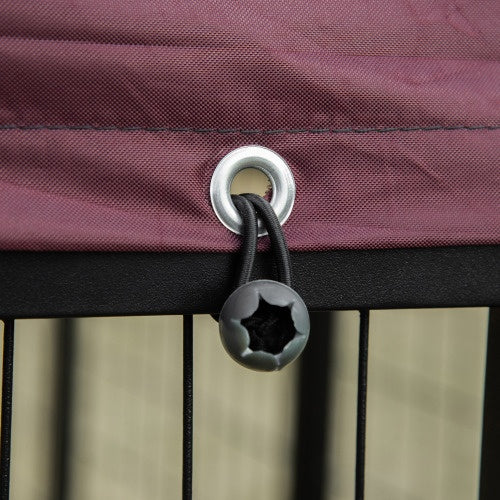 🐶 PawHut 5' x 5' Outdoor Welded Steel Dog Kennel