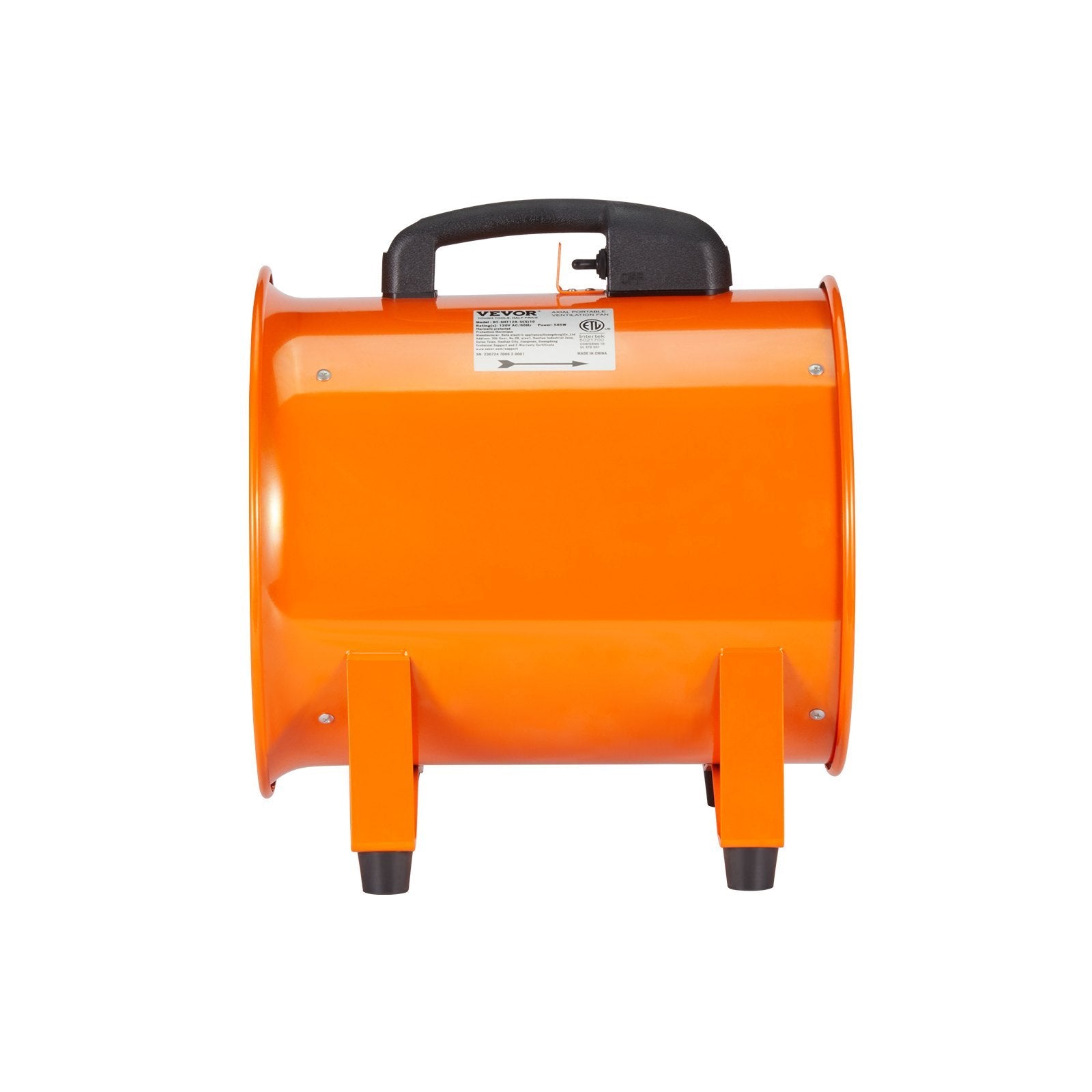 💨 VEVOR 12-Inch Heavy-Duty Portable Ventilator Fan with 16.4ft